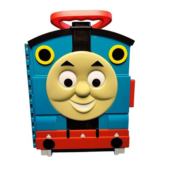 THOMAS & FRIENDS TAKE ALONG CARRYING CASE 2008 LEARNING CURVE LIGHTWEIGHT TOTE - Picture 1 of 7